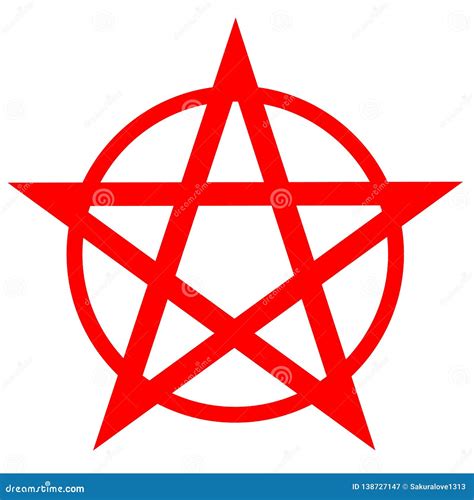 Pagan five pointed star